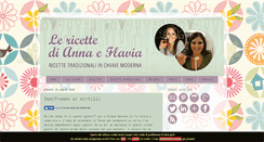 Desktop Screenshot of lericettediannaeflavia.com